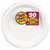 H PACK PLASTIC  PLATES 50
