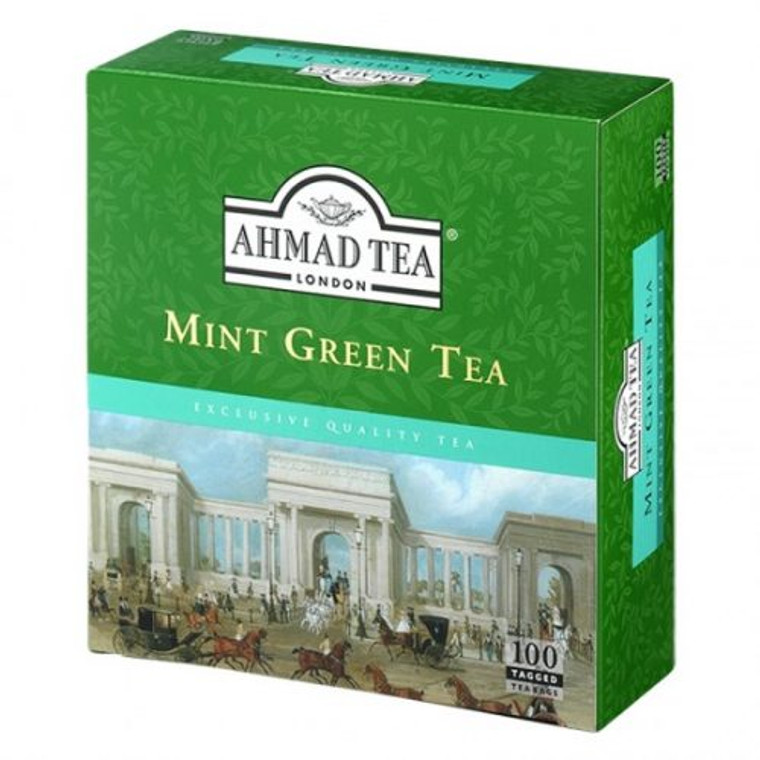 AHMED TEA GREEN TEA MINT BAGS