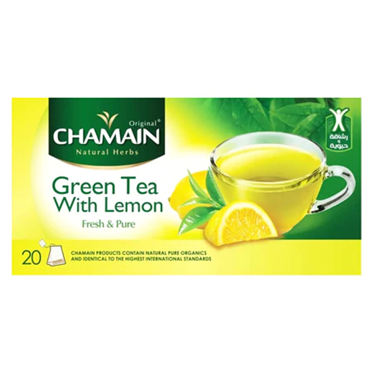 CHAMAIN GREEN TEA WITH LEMON