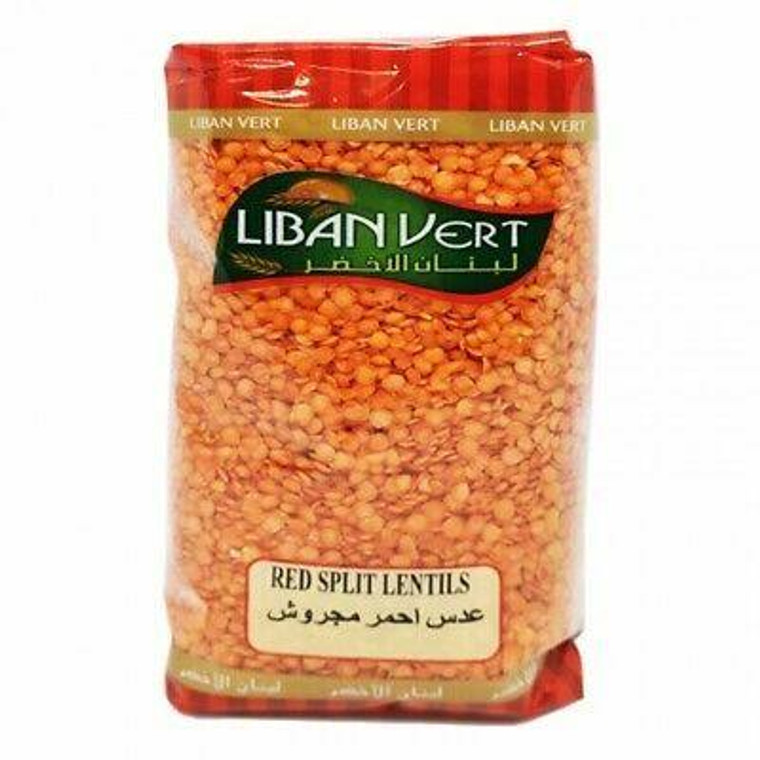 LIBAN RED SPLIT LENTILS 1KG