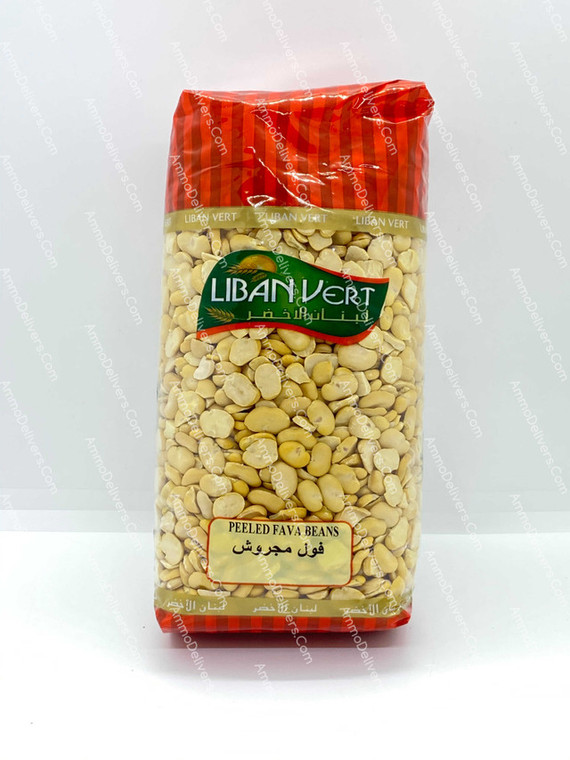 LIBAN VERT PEELED FAVA BEANS 1KG