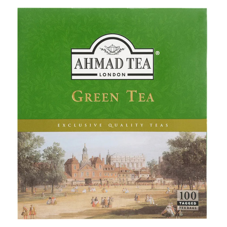 AHMAD TEA GREEN 100 BAGS